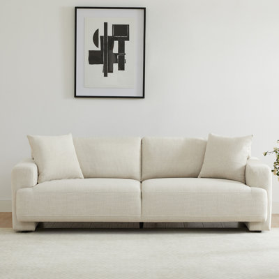 Ives 90'' Upholstered Deep Sofa