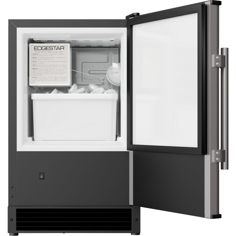15 Inch Wide 12 Lbs. Capacity Built-In Ice Maker with 15 Lbs. Daily Ice Production