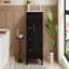 Meuble-lavabo 24 po avec lavabo en céramique, petite armoire de salle de bain, armoire moderne avec 2 tiroirs et tablette réglable
