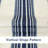 Chris Striped Linen Blend Textured Light Filtering Semi Sheer Rod Pocket Back Tab Curtains-468523334-454050314