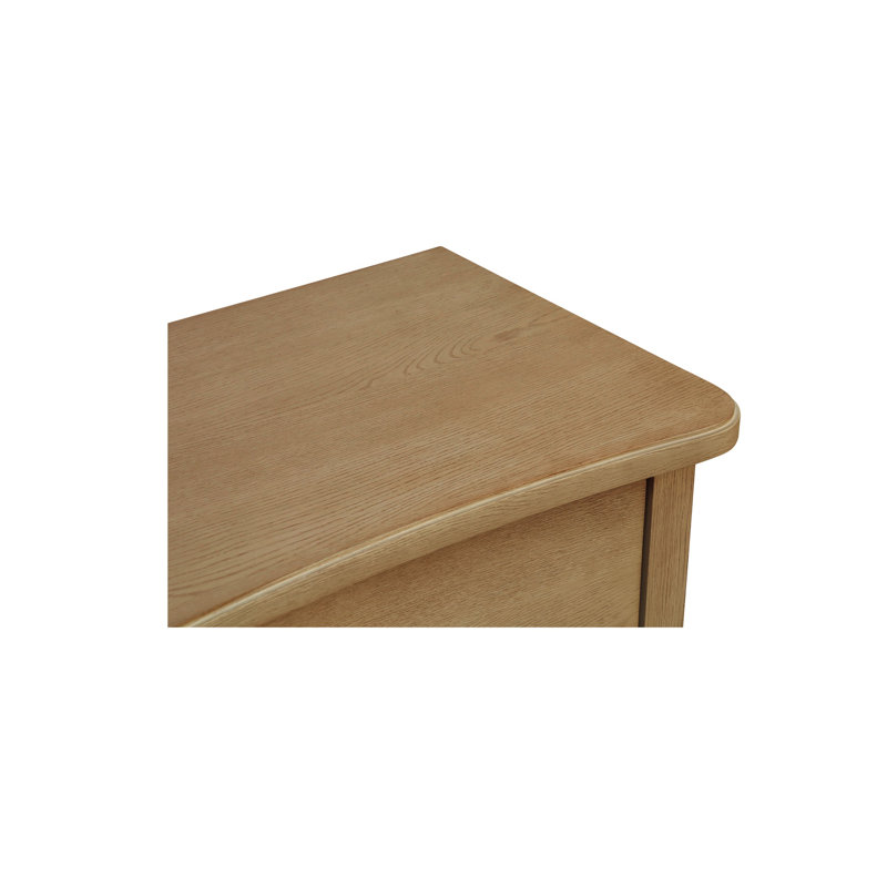 Clarence 3 - Drawer Solid Wood Nightstand, Brown