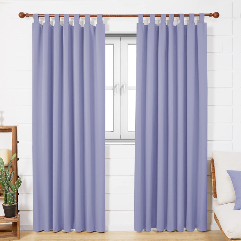 Qwendolyn Blackout Curtain Pair, 55cm Width x 280cm Drop