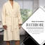 Peignoir mi-mollet en ratine 100 % coton avec poches Finnian-22181937-22181948