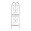 Ensemble de 4 treillis de jardin en métal 71 po x 19,7 po antirouille pour plantes grimpantes