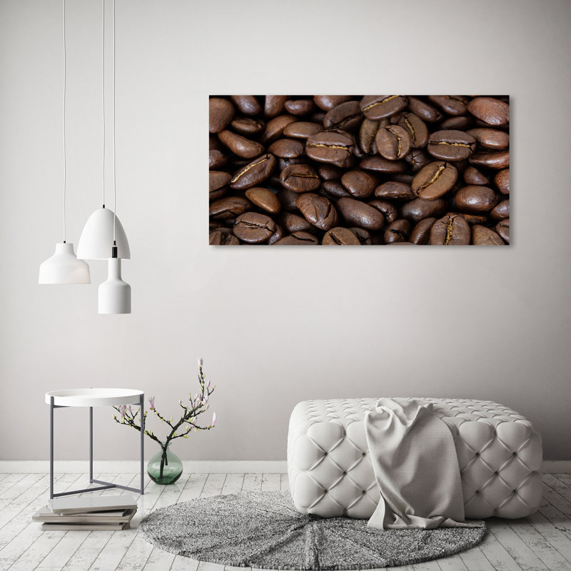 Coffee Beans - Wrapped Canvas Print
