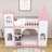 Amidon Twin Over Twin Castle Bunk Bed-1791335178
