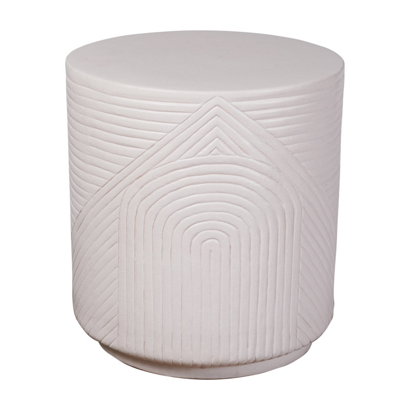 Serenity Garden Stool, Semi Gloss