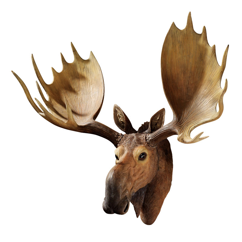 Sculpture murale Alaskan Moose