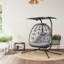 Rattan Swing Chair with Stand
