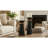 9.5 in. H Aluminum Tabletop Pillar Holder with Candle Included