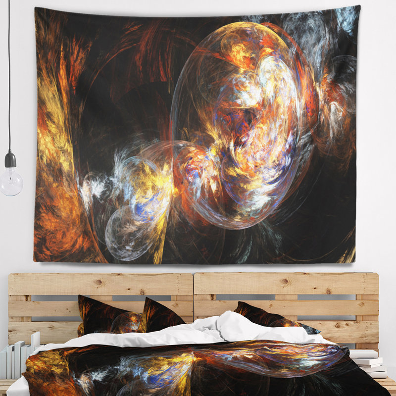Tapisserie dorée Corwin, H 32 po x l 39 po