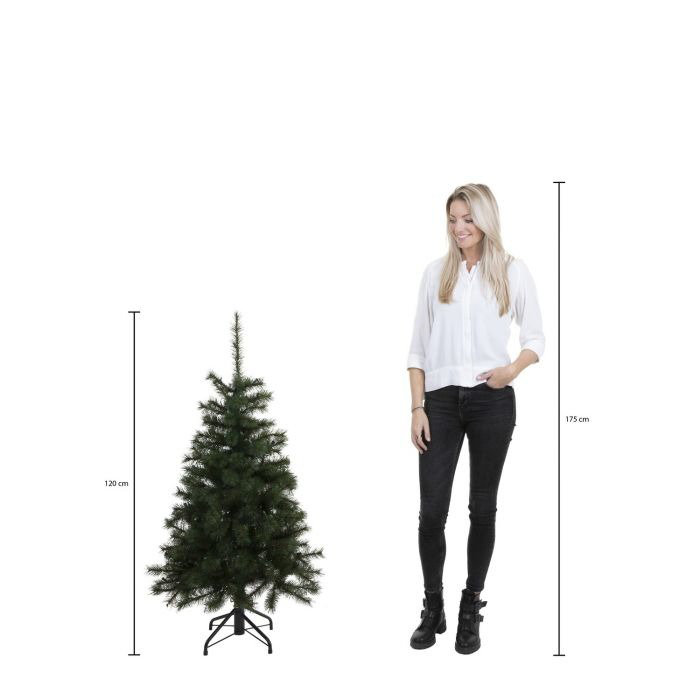 Artificial Christmas Tree, 3.94ft H x 2.33ft W x 2.33ft D