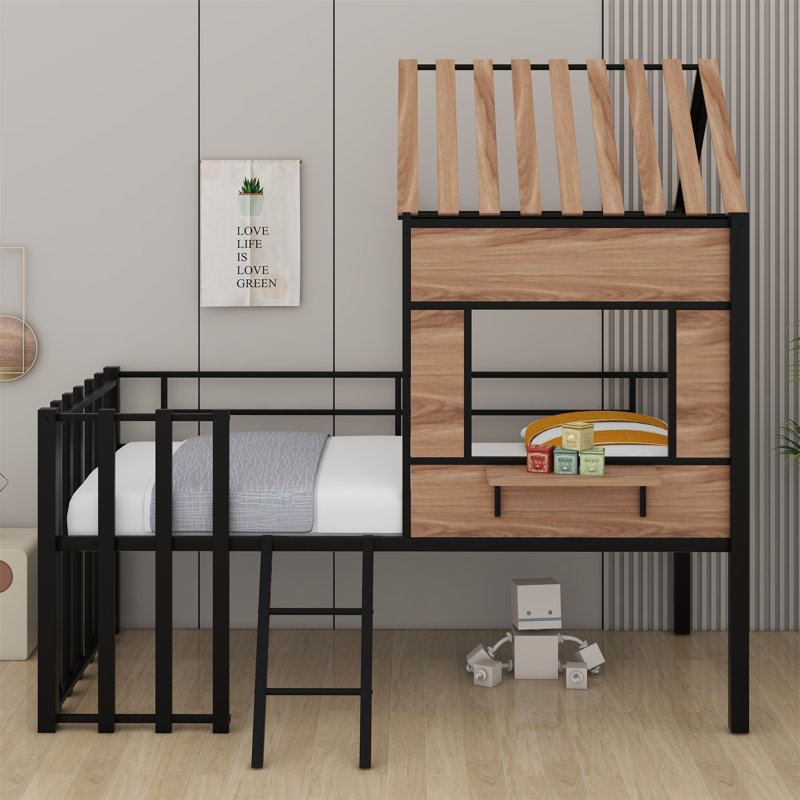 Markess Metal Bed, Black