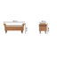 Boucle Upholstered Bench