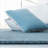 Abbie-Jo Hand Loomed Viscose/Cotton/Wool Solid Color Rug in Teal/Blue-1803986447