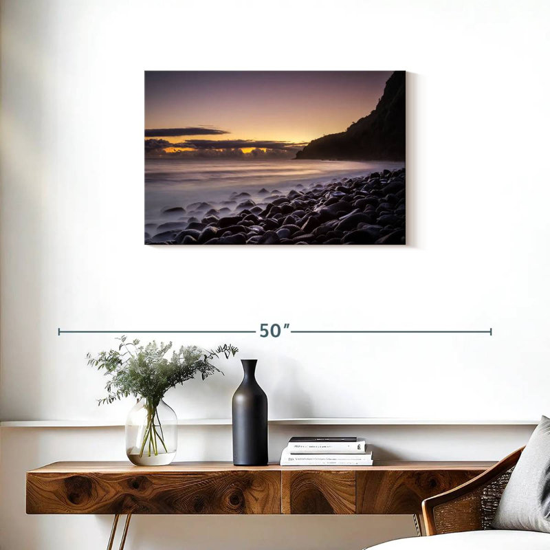 Gillard Waipi'O Island Shores, H 20 po x l 30 po
