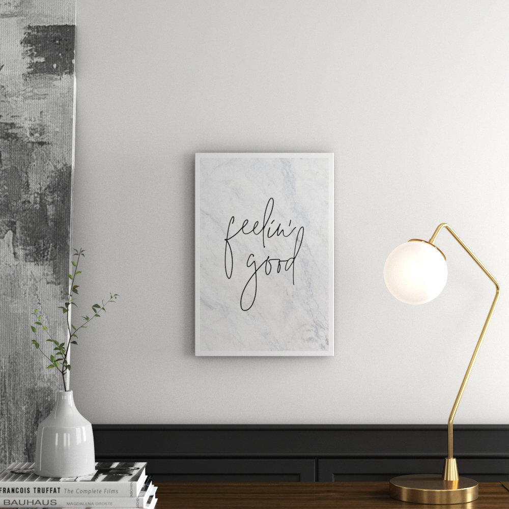 'Feeling Good' Textual Art