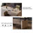 78.74" Modern Minimalist Cream-Colored Adjustable Multi-Function Desk with Wireless Charging