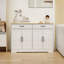 Buffet 47,95 "avec 2 tiroirs pour la salle à manger-1264255205