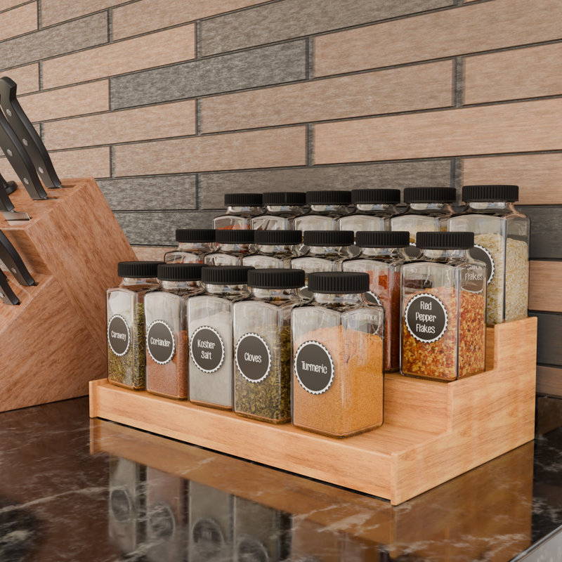Wood Spice Rack