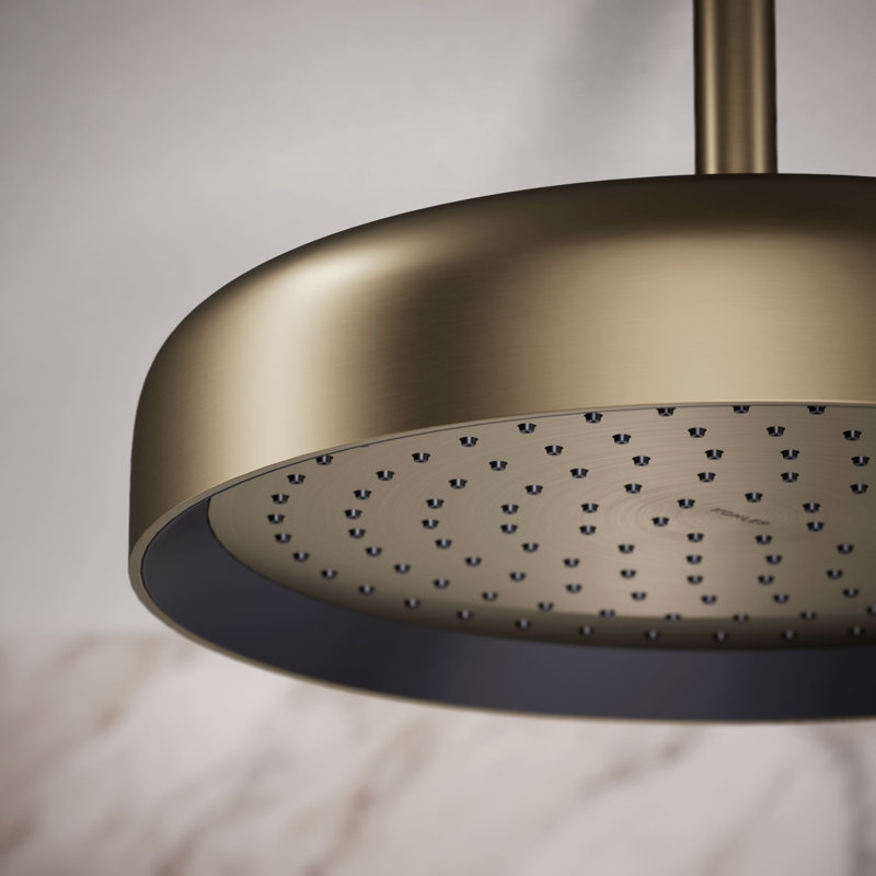 Statement™ 1.75 GPM Round 12 in. Rainhead with Katalyst Air-Induction Technology, Vibrant Brushed Bronze