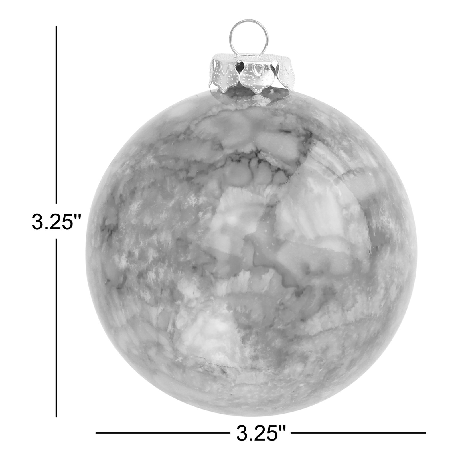 3" Shatterproof Bauble, Green