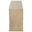 Buffet Coastal Cane avec rangement polyvalent