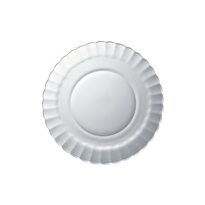 Picardie Commercial Dishwasher Safe 9.1'' Tempered Glass Salad Or Dessert Plate