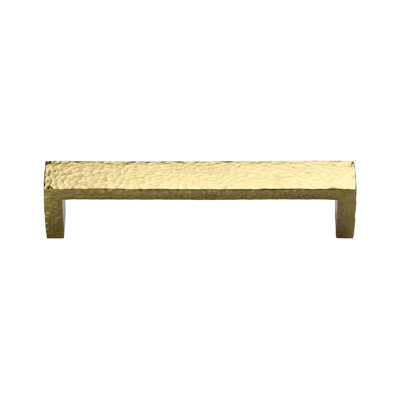 Heritage Brass Heritage Cabinet Pull Hammered Wide Metro Design