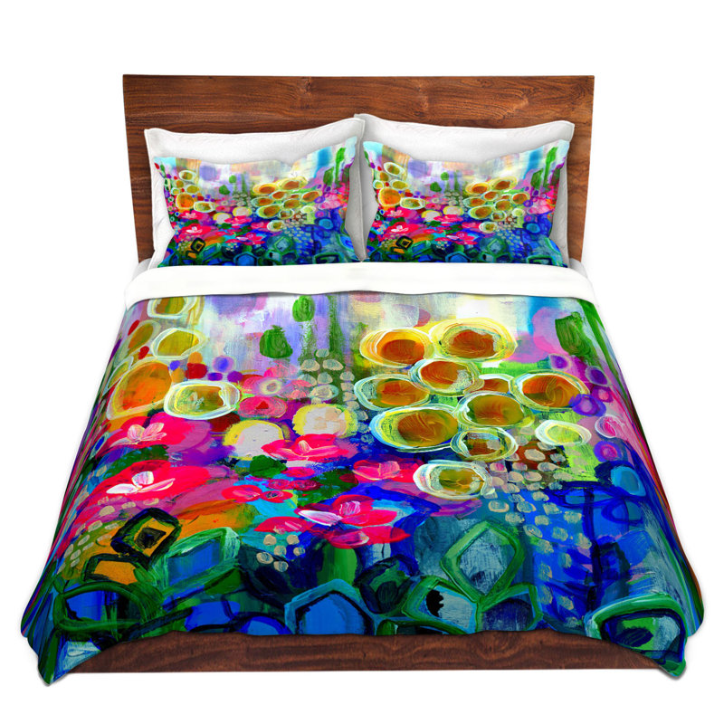 Ensemble de housse de couette en microfibre DiaNoche par Robin Mead - Joy and Wonder
