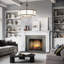 Lenwood Traditional Wood Fireplace Mantel Surround Kit Includes Wooden Mantel Surround & Shelf-694737899-694737900