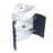 Corner Bathroom Vanity Sink Combo For Small Space Wall Mounted Cabinet Set