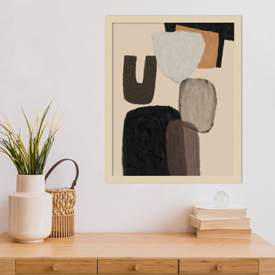 «Everywhere» par Dan Hobjour, reproduction d'art encadrée sur bois