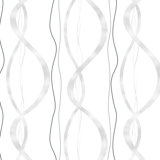 Ribbons And Chains Abstract Peel & Stick Wallpaper Roll by Jamie Graney