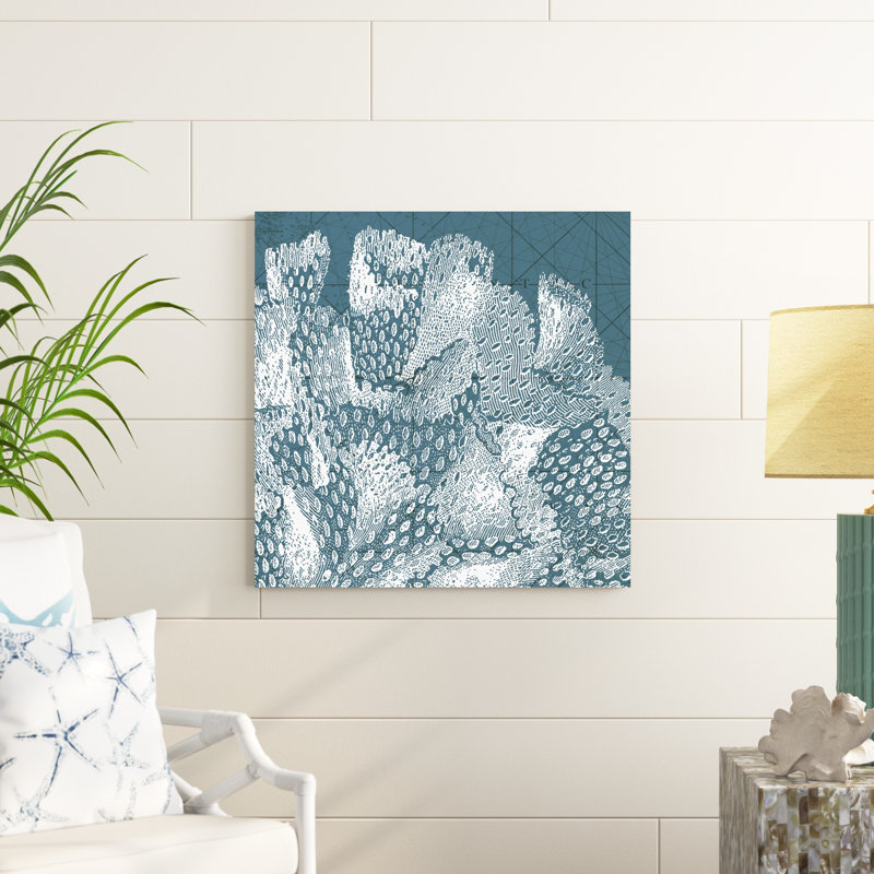Coastal Menagerie III, H 30 po x l 30 po x P 1,25 po