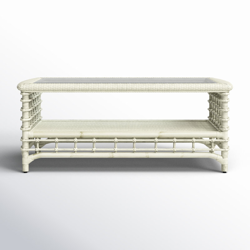 Bridgehampton Cocktail Table, Antique Frost White