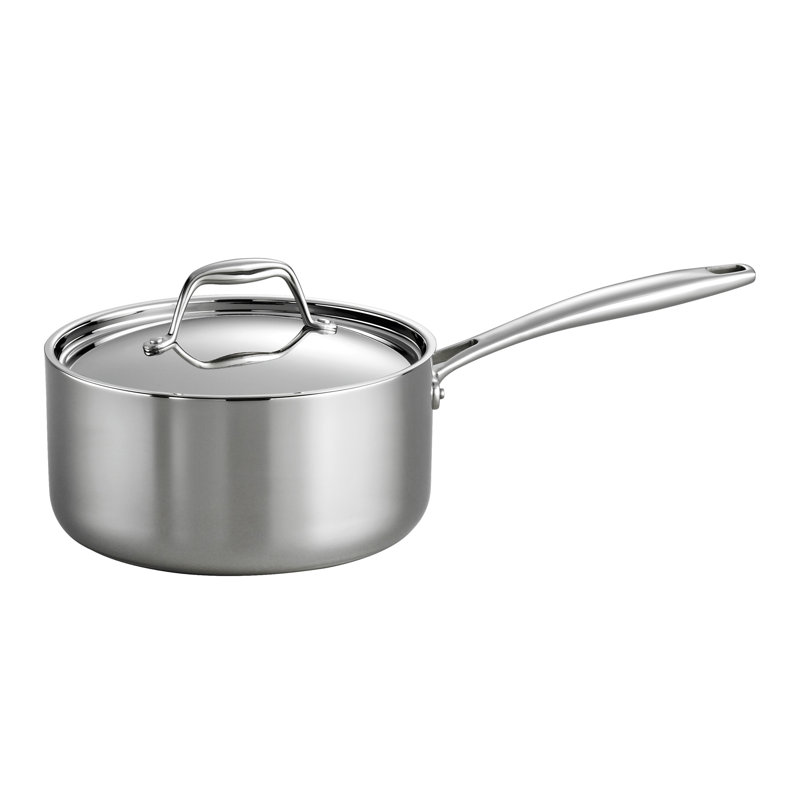 Casserole en acier inoxydable à trois couches Signature, 3 pintes