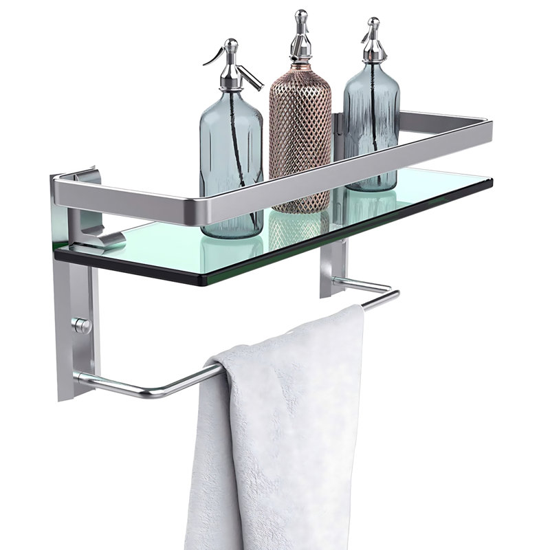Étagère de salle de bain en aluminium Space