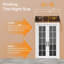 ZACOO 150cm W x 100cm D Polycarbonate Cover Retractable Patio Awning-129508189