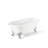 Kristin 70'' x 32'' Soaking Cast Iron Bathtub-702572022-702572021-702572018