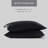 4 PCS Twin Luxury Sheet Set Black-117539310-117539317