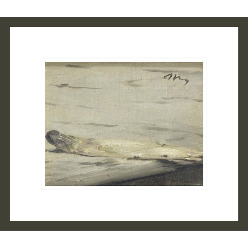 Asperge d'Edward Manet, impression giclée sur cadre, H 13,75 po x l 15,96 po