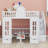 Bunk Bed With Changeable Table, Bunk Bed Turn Into Upper Bed And Down Desk