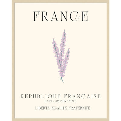 Mirando "France Travel Poster" Print