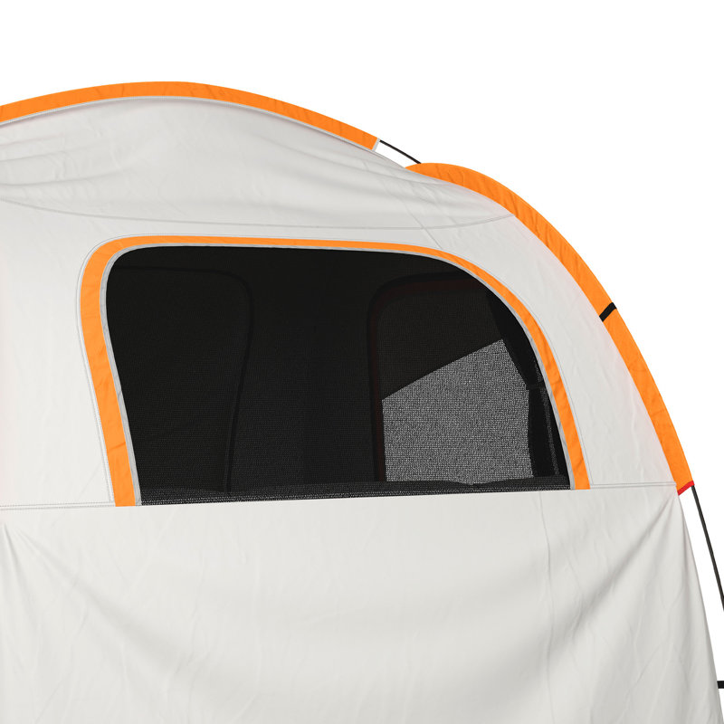 6 Person Tent, Grey/Orange