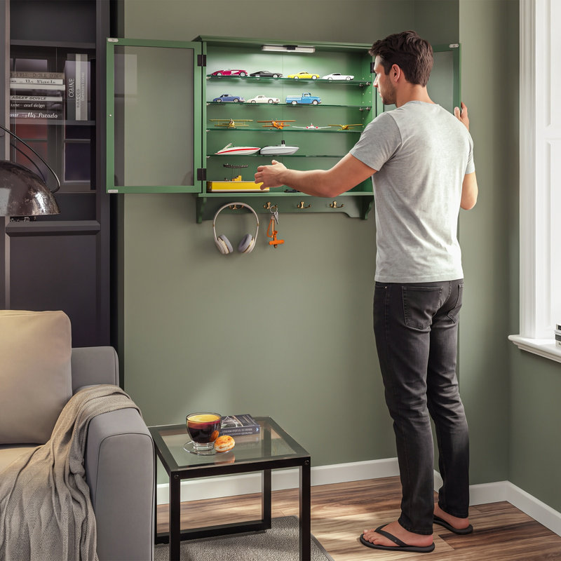 68 cm W Display Cabinet with Lighting