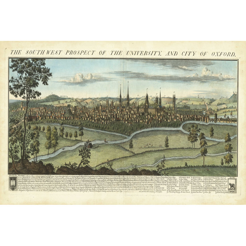 Bucks View - Oxford, H 24 po x l 36 po x P 1,25 po
