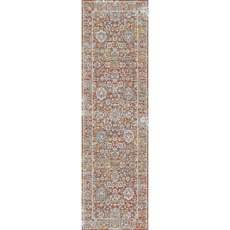 Oriental Indoor Rug, Runner 2.3' x 7.7'