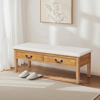 Upholstered Storage Bench