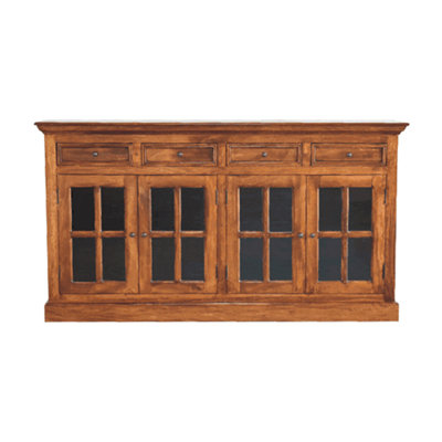 Artisan Furniture Solid Wood Large Glazed Sideboard